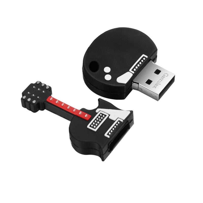 GARRULAX USB Flash Drive, 8GB / 16GB / 32GB USB2.0 Cute Shape USB Memory Stick Date Storage Pendrive Thumb Drives (32GB, Mini Guitar) - Image 4